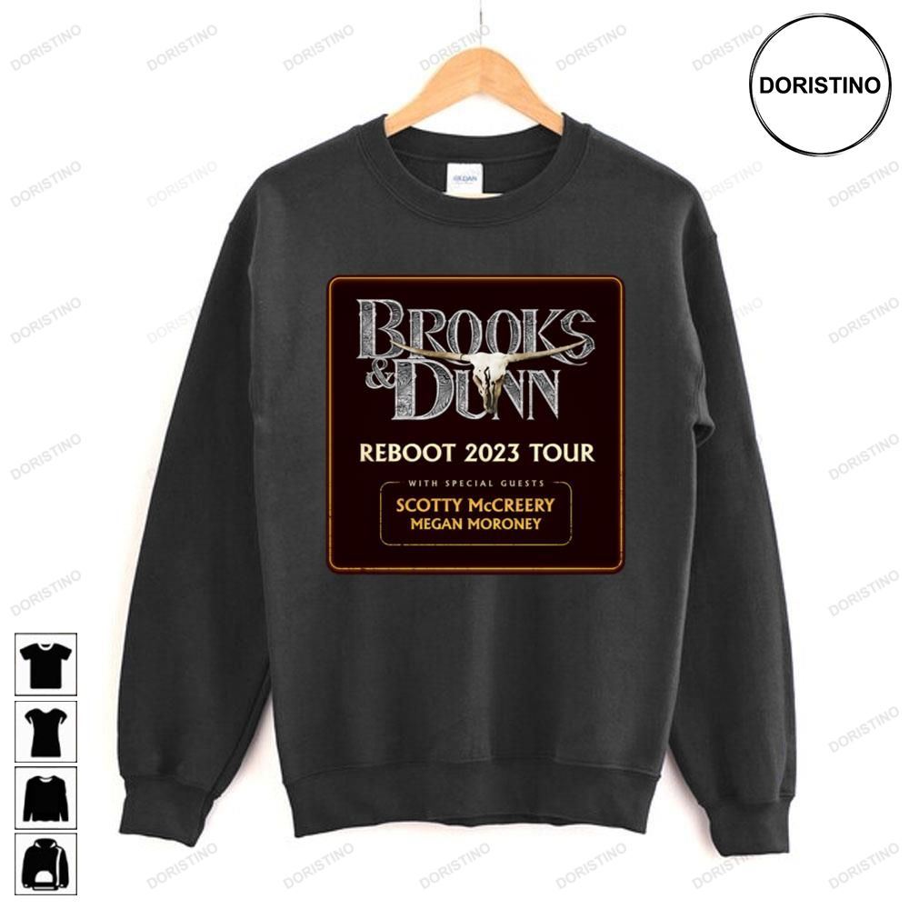 Brooks And Dunn Reboot With Scotty Mccreery Megan Moroney Limited Edition T-shirts